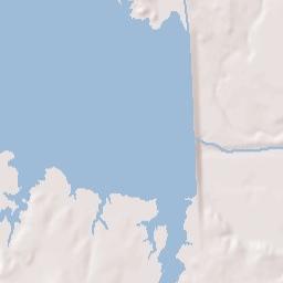 Coke County Terrain Map