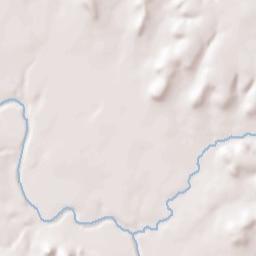 Bosque County Terrain Map