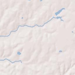 La Salle Parish Terrain Map