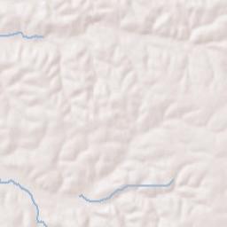 Grant Parish Terrain Map