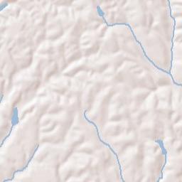 Evergreen Terrain Map