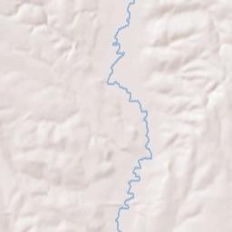 San Augustine County Terrain Map