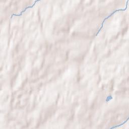 Lamar County Terrain Map