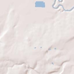 San Saba Terrain Map