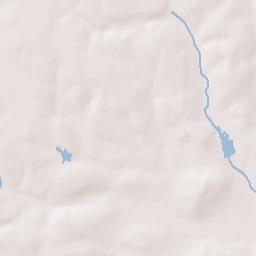Thomas County Terrain Map
