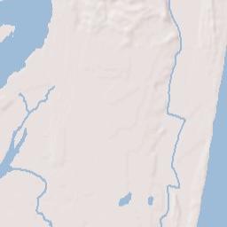 Fernandina Beach Terrain Map