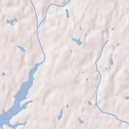 Hide-A-Way Lake Terrain Map