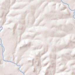 Gillespie County Terrain Map