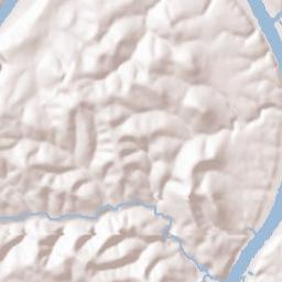 Travis County Terrain Map