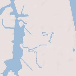 Jacksonville Beach Terrain Map