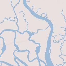 Pearlington Terrain Map