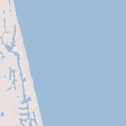 Ponte Vedra Beach Terrain Map