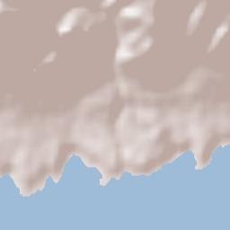 Koshima Terrain Map