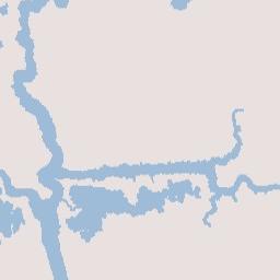 Cameron Parish Terrain Map