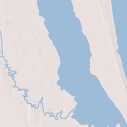 Butler Beach Terrain Map