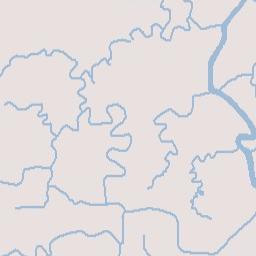 Saint Mary Parish Terrain Map