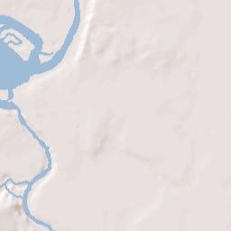 McQueeney Terrain Map
