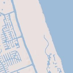 Palm Coast Terrain Map
