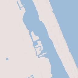 Daytona Beach Terrain Map