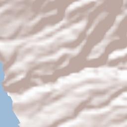 Tijarafe Terrain Map