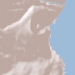 Santa Cruz de la Palma Terrain Map