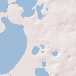 Lake Hamilton Terrain Map