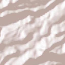 Vega de San Mateo Terrain Map