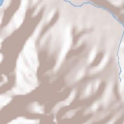 San Nicolás Terrain Map