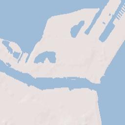 Corpus Christi Terrain Map