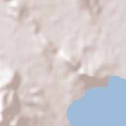 Bahía Tortugas Terrain Map