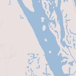 Indian River Shores Terrain Map