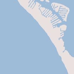 Holmes Beach Terrain Map