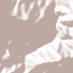 Batopilas Terrain Map