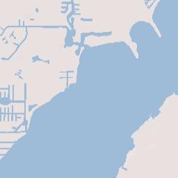 Lochmoor Waterway Estates Terrain Map