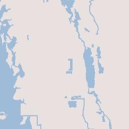 Pine Island Center Terrain Map