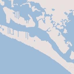 Fort Myers Beach Terrain Map