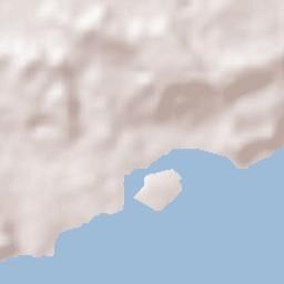 Nanjō Terrain Map