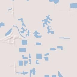 Miami Lakes Terrain Map