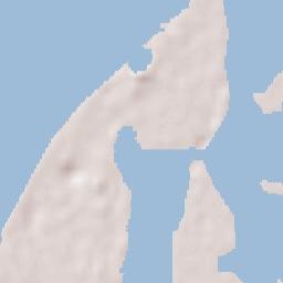 Umm Al Quwain City Terrain Map