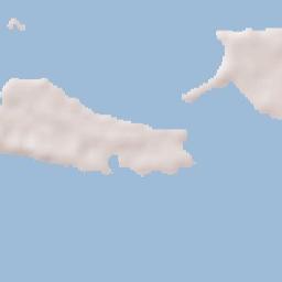 Spanish Wells Terrain Map