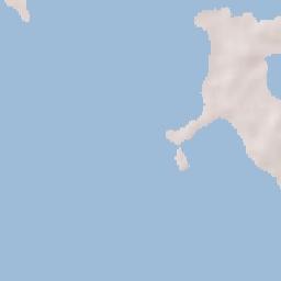 Puerto San Carlos Terrain Map