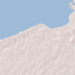 Chametla Terrain Map