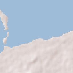 Puerto Esperanza Terrain Map