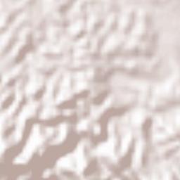 Cao Bằng Terrain Map