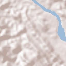 Lào Cai Terrain Map