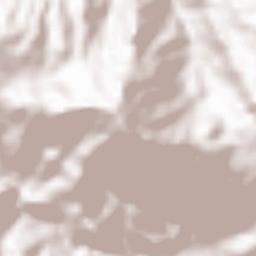 Lao Chải Terrain Map