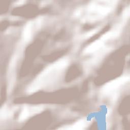 Santa María de los Ángeles Terrain Map