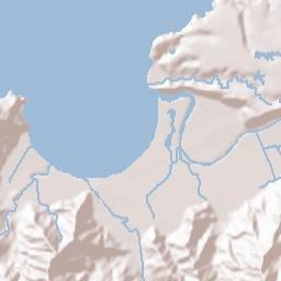 Princeville Terrain Map