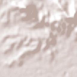 El Capomal Terrain Map