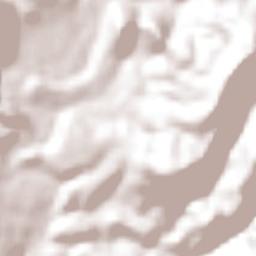 Agua Caliente Terrain Map